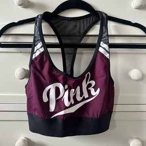 VS Pink Racerback Sports Bra